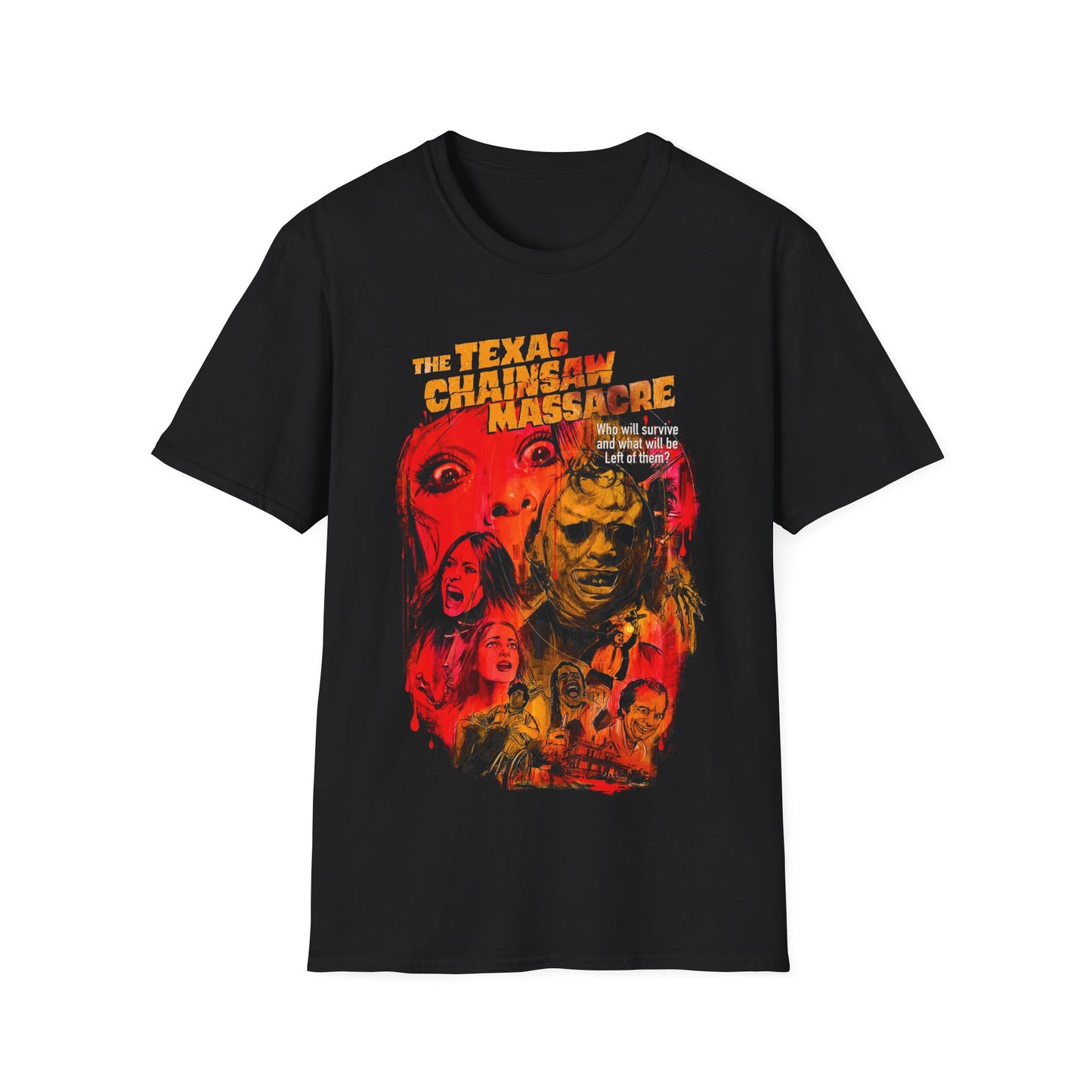 CHAINSAW MASSACRE POP CULTURE Unisex Softstyle T-Shirt