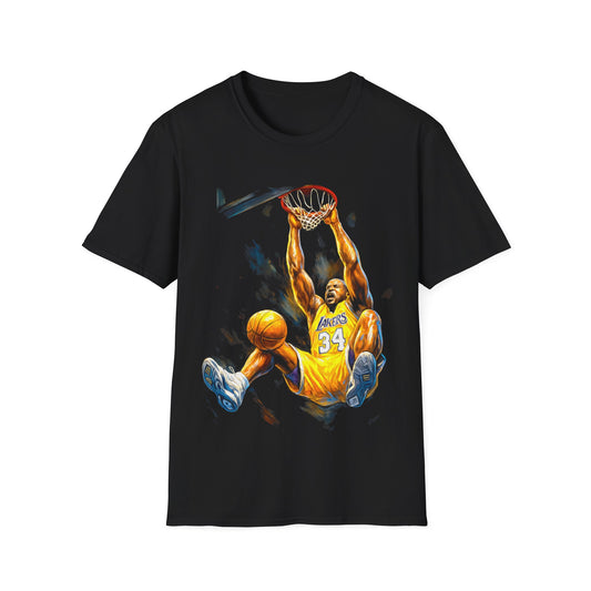 SHAQ BASKETBALL LEGENDS Unisex Softstyle T-Shirt