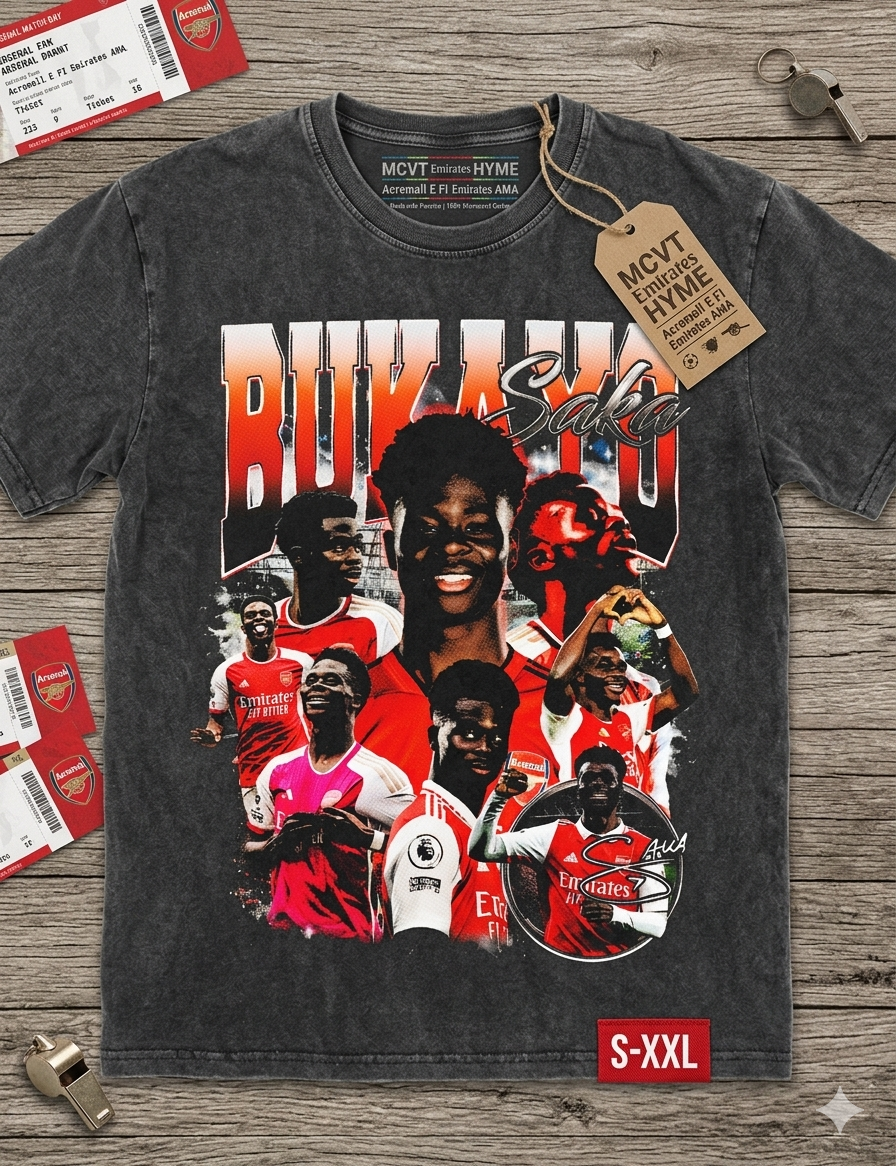WORLD CUP SERIES Jumbo Print Acid Washed Vintage 90s Style Heavyweight T-Shirt