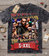CONNOR MCGREGOR Jumbo Print Acid Washed Vintage 90s Style Heavyweight T-Shirt