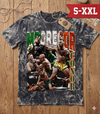 CONNOR MCGREGOR Jumbo Print Acid Washed Vintage 90s Style Heavyweight T-Shirt