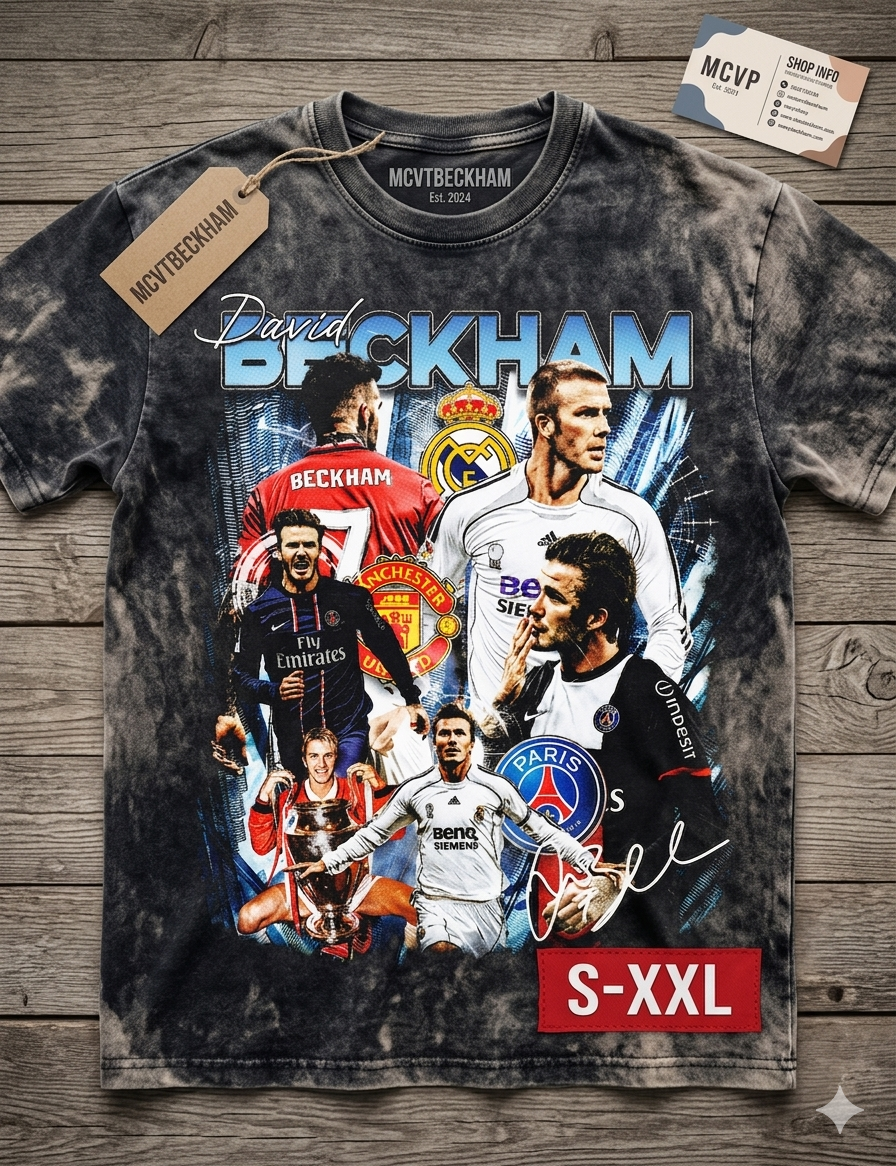 WORLD CUP SERIES Jumbo Print Acid Washed Vintage 90s Style Heavyweight T-Shirt