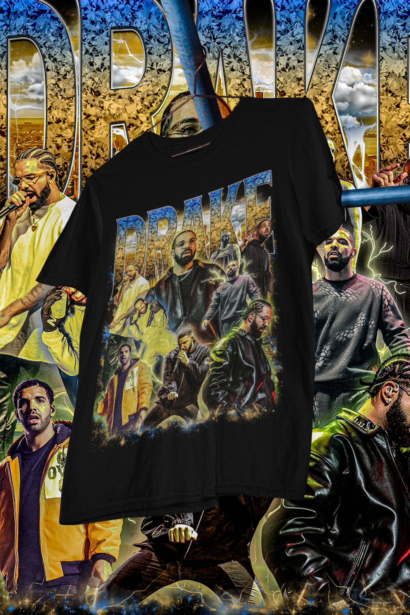 DRAKE- shirt design, Bootleg tees design, ready to print, Printable design basketball, 90s, DTF,DTG,300 DPI