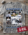 SHOHEI OHTANI Jumbo Print Acid Washed Vintage 90s Style Heavyweight T Shirt