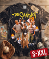 THE SANDLOT Jumbo Print Acid Washed Vintage 90s Style Heavyweight T Shirt