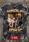 NIKOLA JOKIC Jumbo Print Acid Washed Vintage 90s Style Heavyweight T Shirt