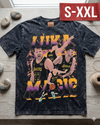 LUKA DONCIC Jumbo Print Acid Washed Vintage 90s Style Heavyweight T Shirt