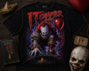 IT ICONIC SERIES Jumbo Print Acid Washed Vintage 90s Style Heavyweight T-Shirt