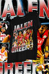 JALEN GREEN- shirt design, Bootleg tees design, ready to print, Printable design basketball, 90s, DTF,DTG,300 DPI
