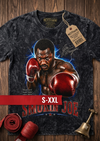 JOE FERGUSON Jumbo Print Acid Washed Vintage 90s Style Heavyweight T-Shirt