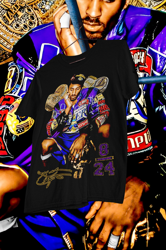 KOBE-shirt design, Bootleg tees design, ready to print, Printable design basketball, 90s, DTF,DTG,300 DPI