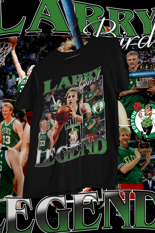 LARRY BIRD -shirt design, Bootleg tees design, ready to print, Printable design basketball, 90s, DTF,DTG,300 DPI