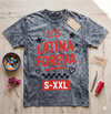 LATINA FOREVA Jumbo Print Acid Washed Vintage 90s Style Heavyweight T Shirt