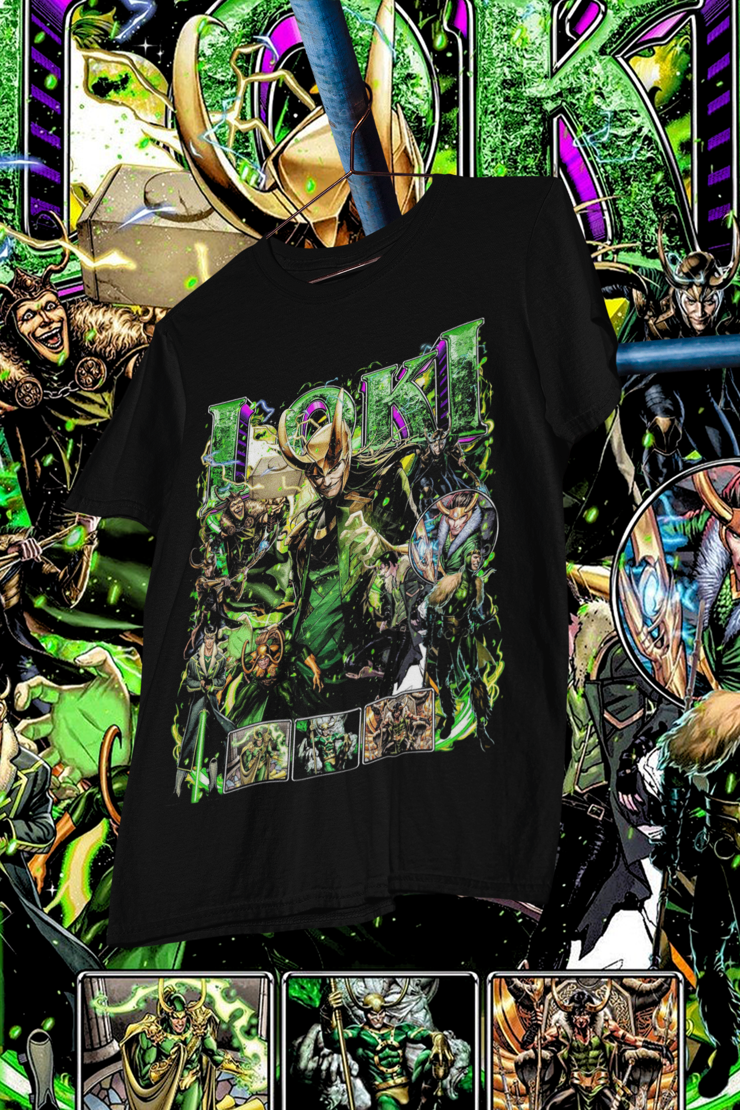 LOKI - shirt design, Bootleg tees design, ready to print, Printable design superhero, 90s, DTF,DTG,300 DPI