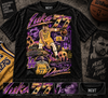 LUKA DONCIC ICONIC SERIES Jumbo Print Acid Washed Vintage 90s Style Heavyweight T-Shirt