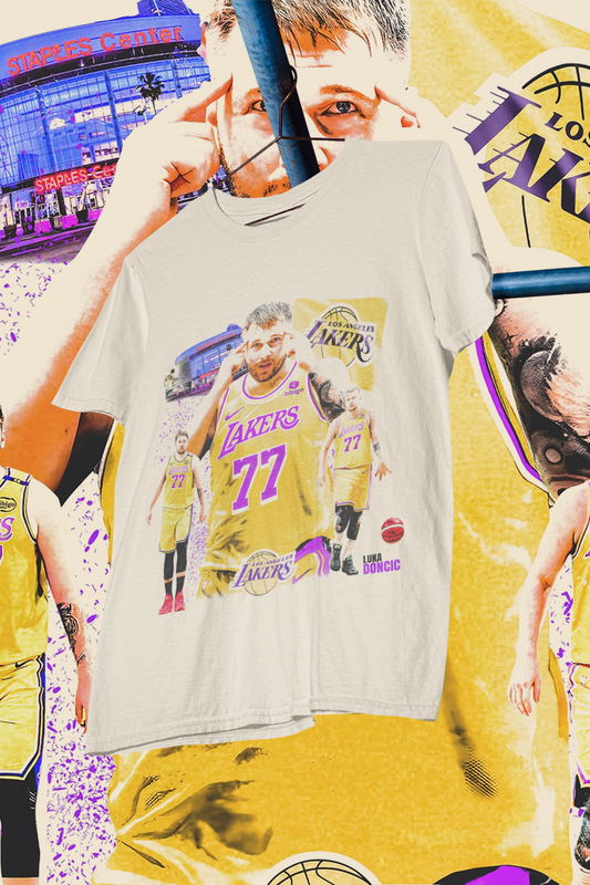 LUKA DONCIC - LIGHT COLORED shirt design, Bootleg tees design, ready to print, Printable design basketball, 90s, DTF,DTG,300 DPI