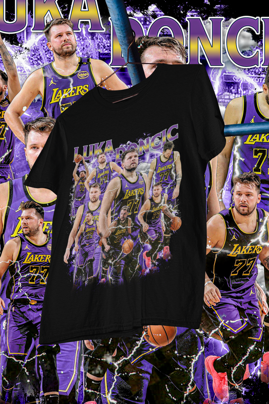 LUKA DONCIC - shirt design, Bootleg tees design, ready to print, Printable design basketball, 90s, DTF,DTG,300 DPI