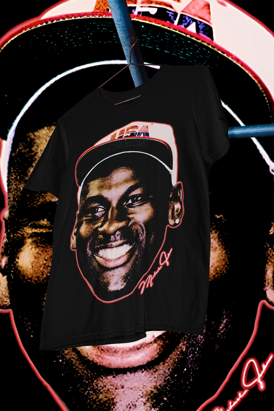 MICHAEL JORDAN 92 BARCELONA- shirt design, Bootleg tees design, ready to print, Printable design basketball, 90s, DTF,DTG,300 DPI