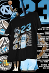 MICHAEL JORDAN COLLEGE- shirt design, Bootleg tees design, ready to print, Printable design basketball, 90s, DTF,DTG,300 DPI