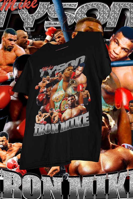 MIKE TYSON- shirt design, Bootleg tees design, ready to print, Printable design basketball, 90s, DTF,DTG,300 DPI