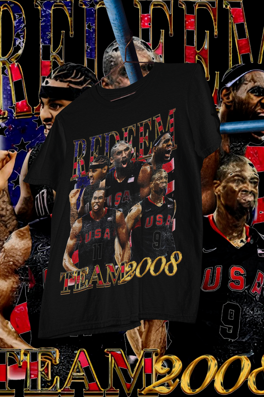 REDEEM TEAM- shirt design, Bootleg tees design, ready to print, Printable design basketball, 90s, DTF,DTG,300 DPI
