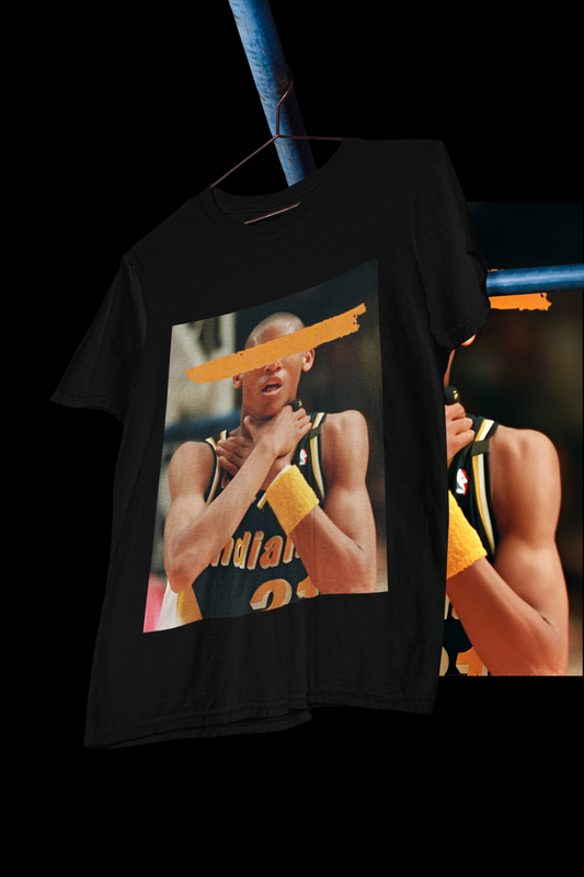 REGGIE MILLER THE CHOKE- shirt design, Bootleg tees design, ready to print, Printable design basketball, 90s, DTF,DTG,300 DPI