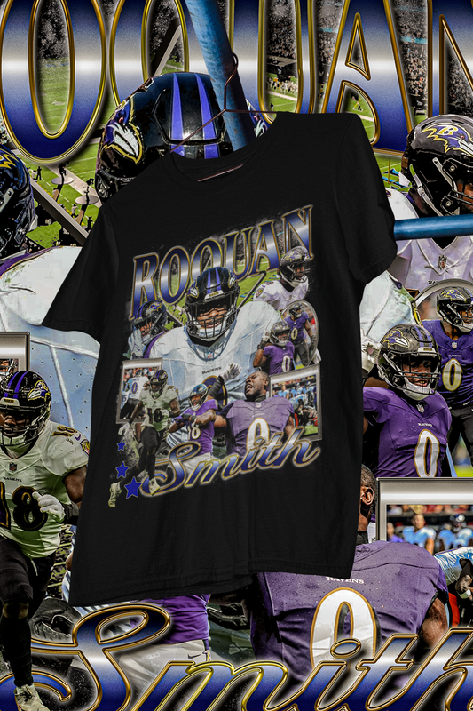 ROQUAN SMITH - shirt design, Bootleg tees design, ready to print, Printable design basketball, 90s, DTF,DTG,300 DPI