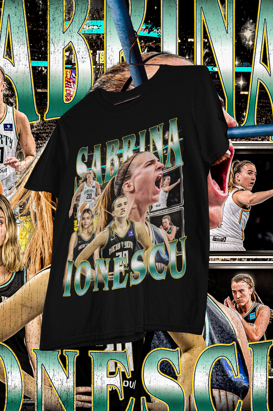 SABRINA IONESCU - shirt design, Bootleg tees design, ready to print, Printable design basketball, 90s, DTF,DTG,300 DPI