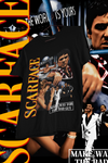 SCARFACE - shirt design, Bootleg tees design, ready to print, Printable design basketball, 90s, DTF,DTG,300 DPI