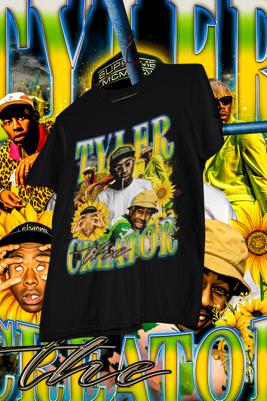 TYLER THE CREATOR- shirt design, Bootleg tees design, ready to print, Printable design basketball, 90s, DTF,DTG,300 DPI