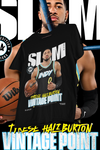 TYRESE HALIBURTON SLAM COVER - shirt design, Bootleg tees design, ready to print, Printable design basketball, 90s, DTF,DTG,300 DPI