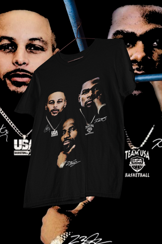USA 2024 BIG FACES- shirt design, Bootleg tees design, ready to print, Printable design basketball, 90s, DTF,DTG,300 DPI