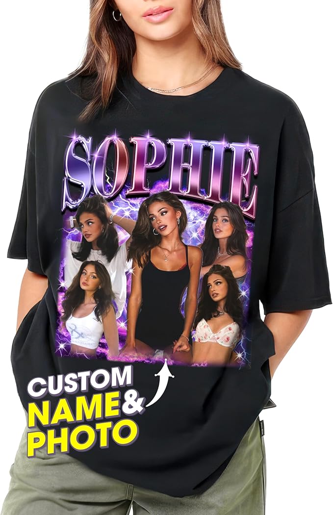 Custom Vintage Bootleg T Shirt | Custom T Shirt | Custom Big Face T Shirt