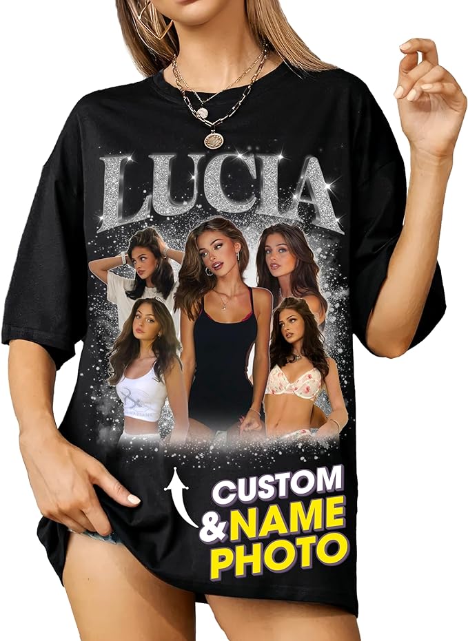 Custom Vintage Bootleg T Shirt | Custom T Shirt | Custom Big Face T Shirt