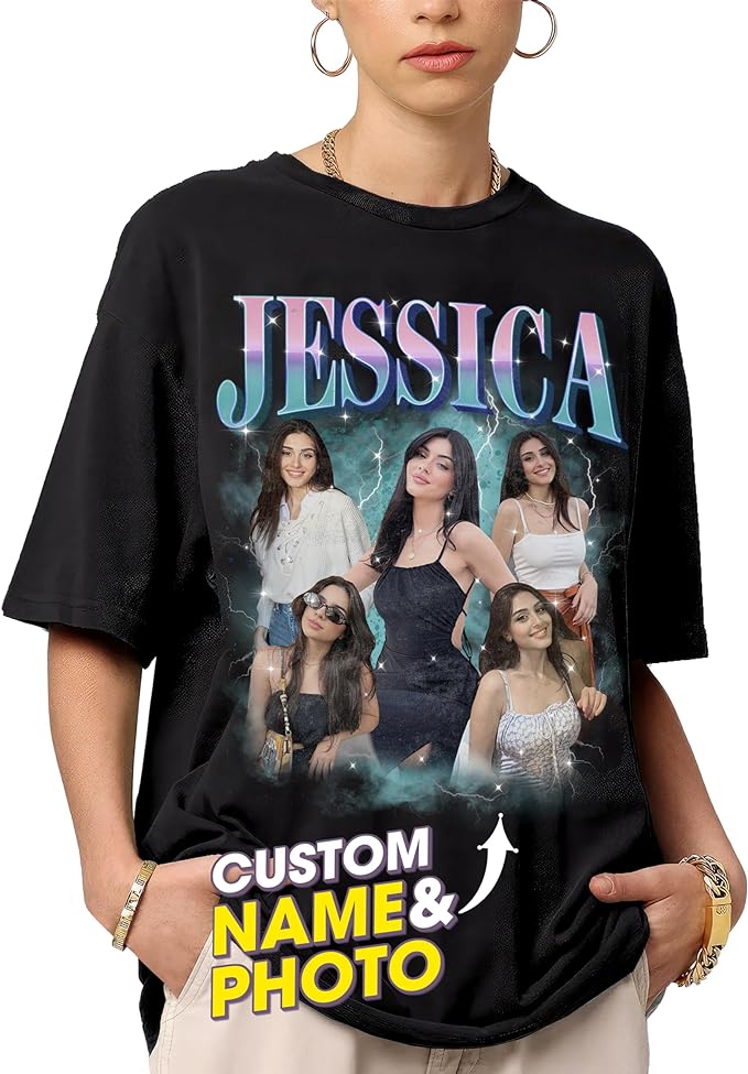 Custom Vintage Bootleg T Shirt | Custom T Shirt | Custom Big Face T Shirt