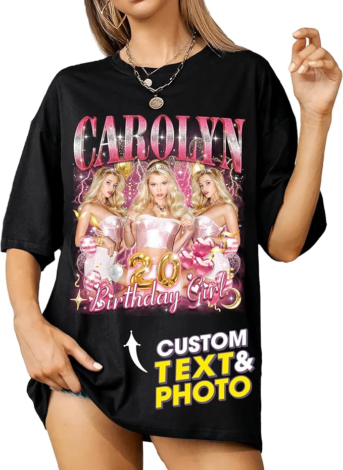 Custom Vintage Bootleg T Shirt | Custom T Shirt | Custom Big Face T Shirt