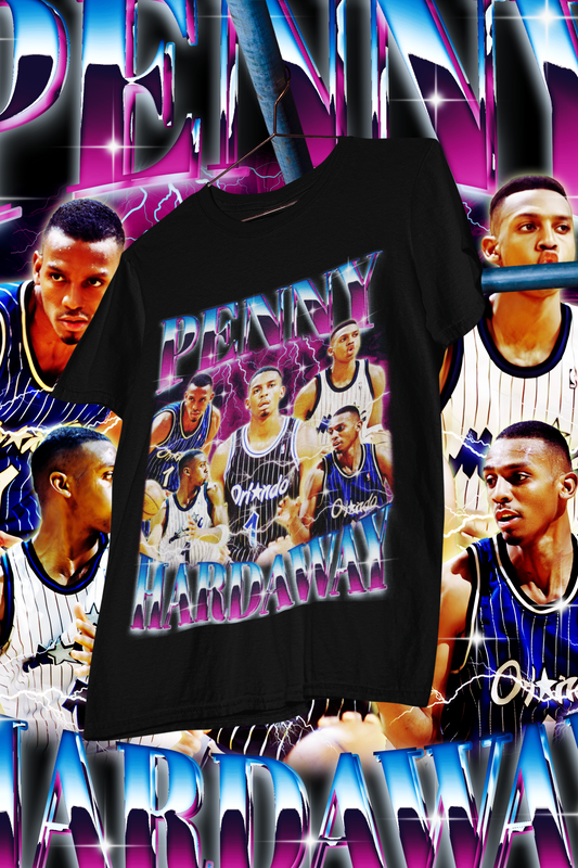 PENNY HARDAWAY- shirt design, Bootleg tees design, ready to print, Printable design basketball, 90s, DTF,DTG,300 DPI