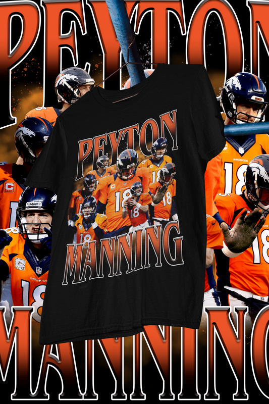 PEYTON MANNING DEN- shirt design, Bootleg tees design, ready to print, Printable design basketball, 90s, DTF,DTG,300 DPI